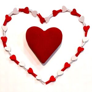 Cuore Velluto Rosso